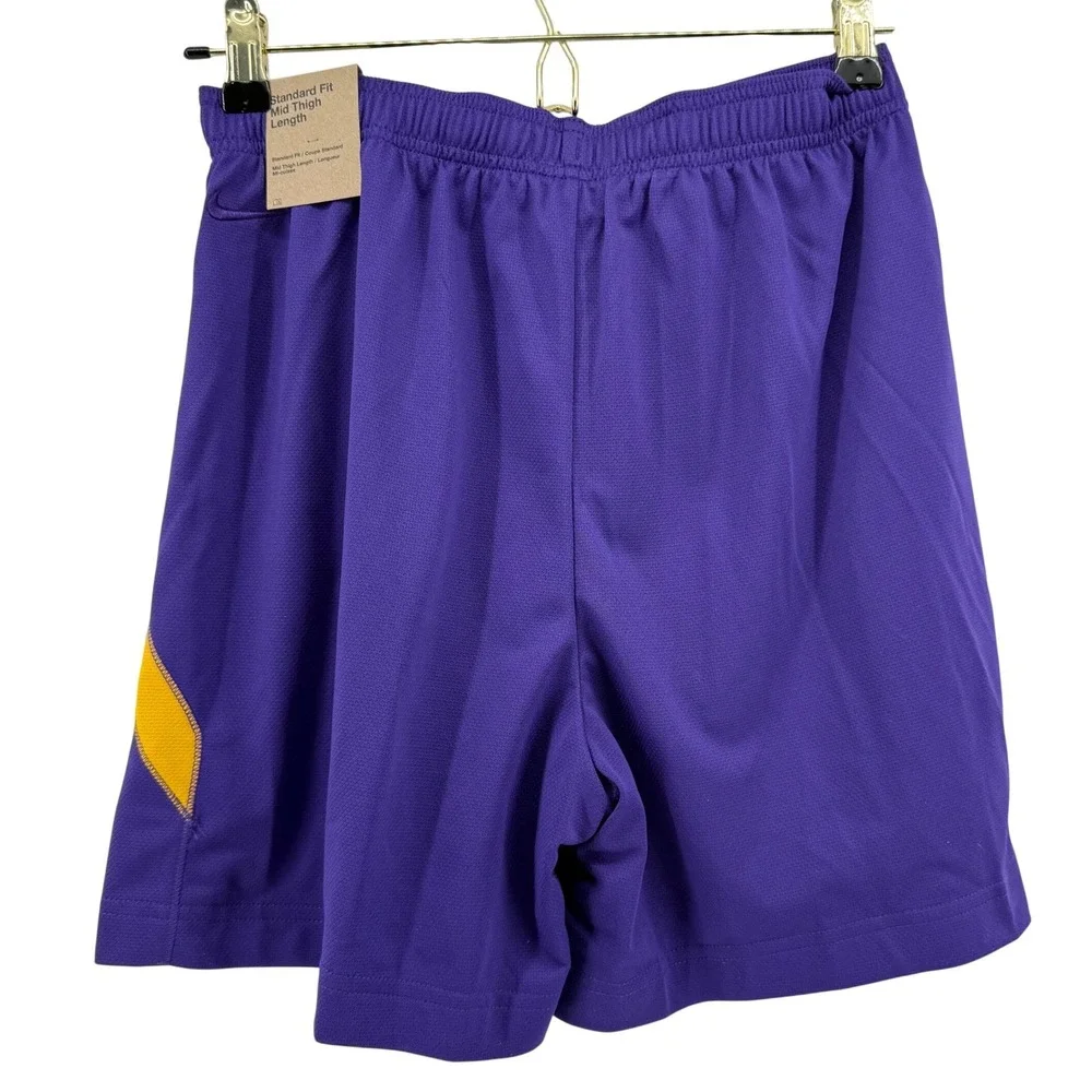 NWT Nike Kobe Bryant Dri-FIT Basketball Shorts Kids Large Purple Gold HJ1005-547